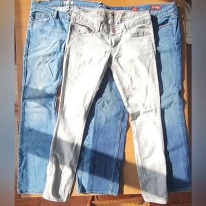 Stylish Denim Jeans Trio, All Size 4